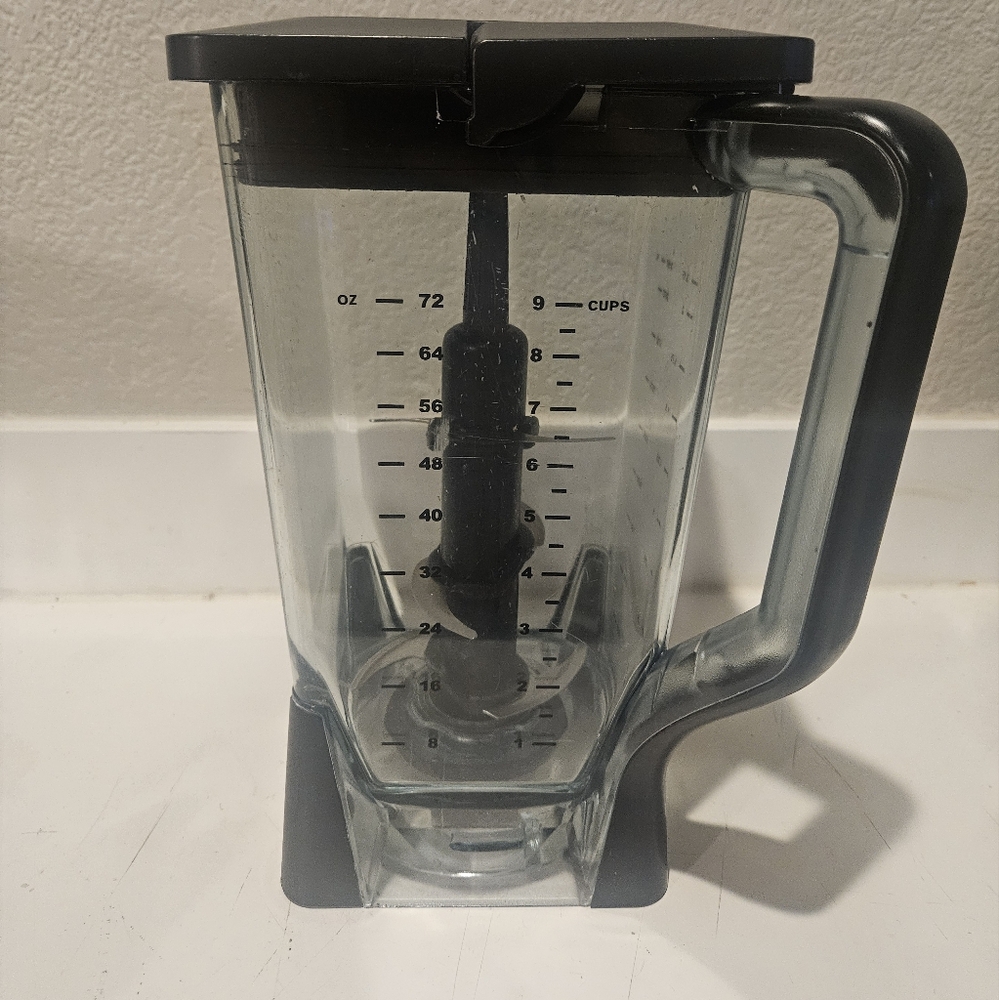 Ninja Blender NJ600 72oz Pitcher Lid Blade Replacement - No Base